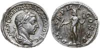 denar 224, Rzym, Aw: Popiersie cesarza w prawo, 