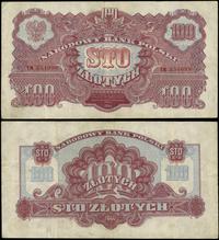 100 złotych 1944, w klauzuli "obowiązkowym", ser