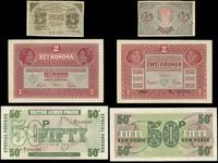 zestaw banknotów o nominałach:, 10 koron 2.01.19
