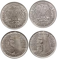 Polska, zestaw: 2 x 10 złotych, 1964