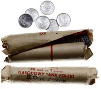 rolka bankowa - niepełna, 49 x 1 grosz 1949, War