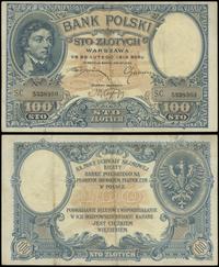 100 złotych 28.02.1919, seria C, numeracja 53383