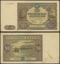 50 złotych 15.05.1946, seria C, numeracja 473806
