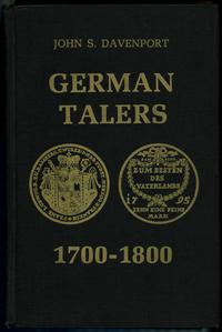 wydawnictwa zagraniczne, John S. Davenport - German Talers 1700-1800, Londyn 1979