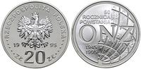 20 złotych 1995, Warszawa, 50. Rocznica Powstani