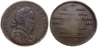 Francja, medal autorstwa Thomasa Bernarda wybity na zlecenie Launaya ok. 1710 roku w ramach serii suity królewskiej, poświęcony H