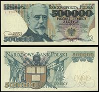 500.000 złotych 20.04.1990, seria L, numeracja 8