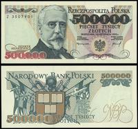 500.000 złotych 16.11.1993, seria Z, numeracja 3