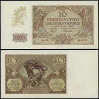 10 złotych 1.03.1940, seria M, numeracja 4457296
