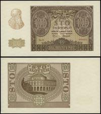 100 złotych 1.03.1940, seria B, numeracja 064623