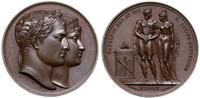 medal zaślubinowy 1810, medal autorstwa Andrieu,
