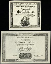 Francja, 10 sous i 10 livres, 24.10.1792