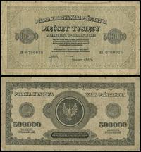 500.000 marek polskich 30.08.1923, seria AN, num