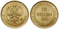 20 marek 1913 S, Helsinki, złoto 6.45 g, Fr. 3, 