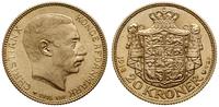 20 koron 1914, Kopenhaga, złoto 8.97 g, Fr. 299,