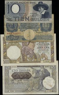 zestaw banknotów o nominałach:, 10 guldenów 19.0