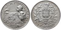 1 escudo 1910 (1914), moneta upamietniająca rewo
