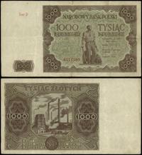 1.000 złotych 15.07.1947, seria D, numeracja 654