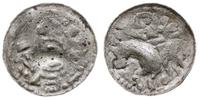 denar książęcy 1070-1076, Aw: Głowa w lewo w obw