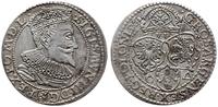 szóstak 1596, Malbork, duże popiersie króla, ład