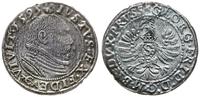 grosz 1595, Królewiec, zielona patyna, Slg. Mari