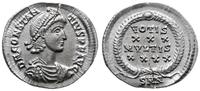 siliqua 355-361, Nicomedia, Aw: Głowa cesarza w 