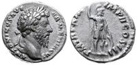 denar 163-164, Rzym, Aw: Głowa cesarza w prawo i
