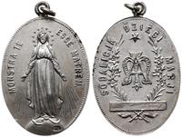 Polska, owalny medal z zawieszką MONSTRA TE ESSE MARTEM (Pokaż się matce)
