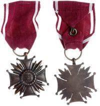 Polska, brązowy Krzyż Zasługi z przywieszką, wytwórca Mennica Państwowa