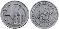 10 marek 1943, Łódź, aluminium 3.49 g, bardzo ła
