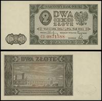Polska, 2 złoty, 1.07.1948