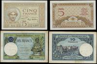 5 franków (1937) i 10 franków (1937-1947), łączn