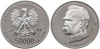 50.000 złotych 1988, Warszawa, Józef Piłsudski -
