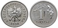 Polska, 1 grosz, 1990