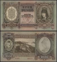 1.000 pengo 24.2.1943, seria F 038, numeracja 08