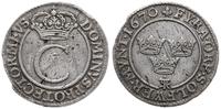 Szwecja, 4 öre, 1670