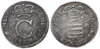4 öre 1671, Narwa, rzadka moneta wybita w Narwie