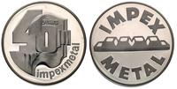srebrny medal 40-lecie Impexmetalu 1966-1996, sr
