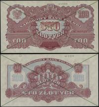 100 złotych  1944, -owym, AC 068829, WZÓR, górny