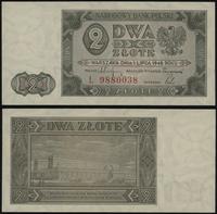 Polska, 2 złote, 1.07 1948