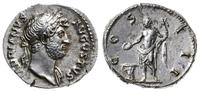 denar 125-128, Rzym, Aw: Popiersie cesarza w pra