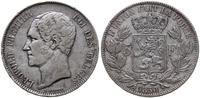 Belgia, 5 franków, 1850