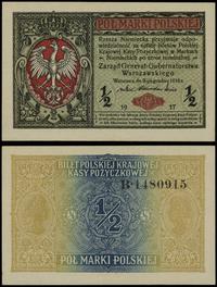 1/2 marki polskiej 9.12.1916, ...generał,  B.148