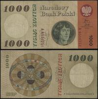 1.000 złotych 29.10.1965, seria A, numeracja 654