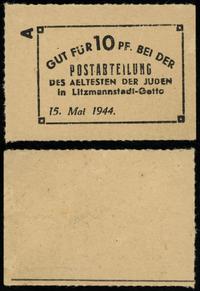 10 fenigów 15.05.1944, seria A, wydrukowane na f