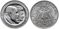 3 marki 1911, Stuttgart, wybite z okazji 25. roc