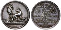 Niemcy, medal moralizatorski, bez daty - przełom XVIII / XIX w. (ok. 1