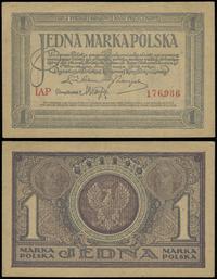 1 marka polska 17.05.1919, seria IAP 176936, pię