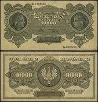 10.000 marek polskich  11.03.1922, seria K 63083