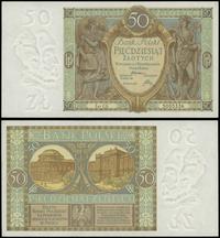 50 złotych 1.09.1929, seria CG 5005336, przegięt